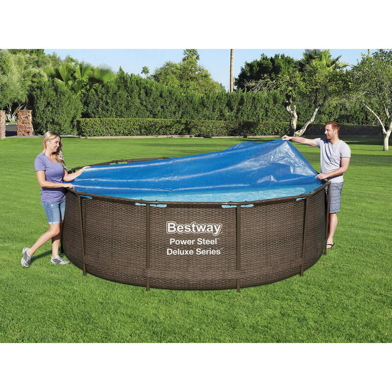 Bestway Copertura solare per piscina rotonda 366 cm