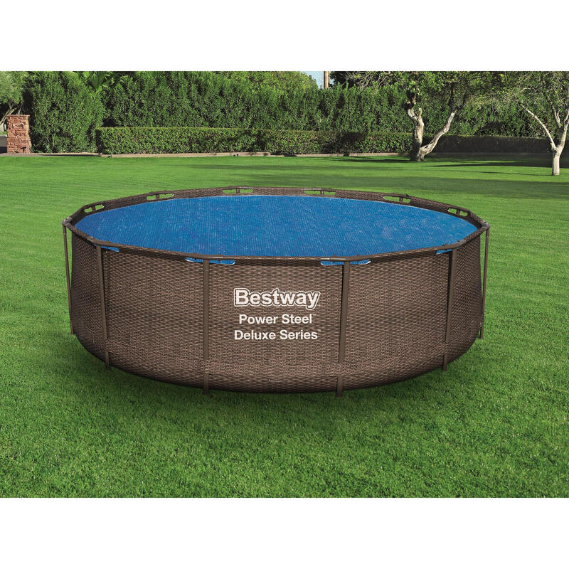 Cobertor Solar para Piscina Desmontable Bestway Ø356 cm Redonda