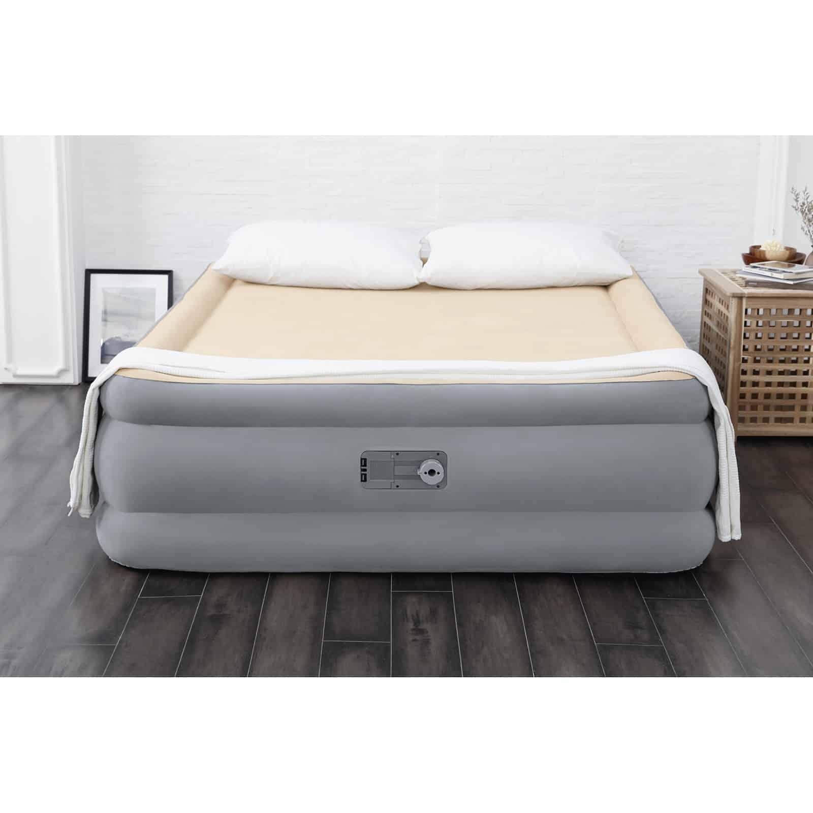 Bestway Luchtbed met ingebouwde pomp 203x152x46 cm 3/5