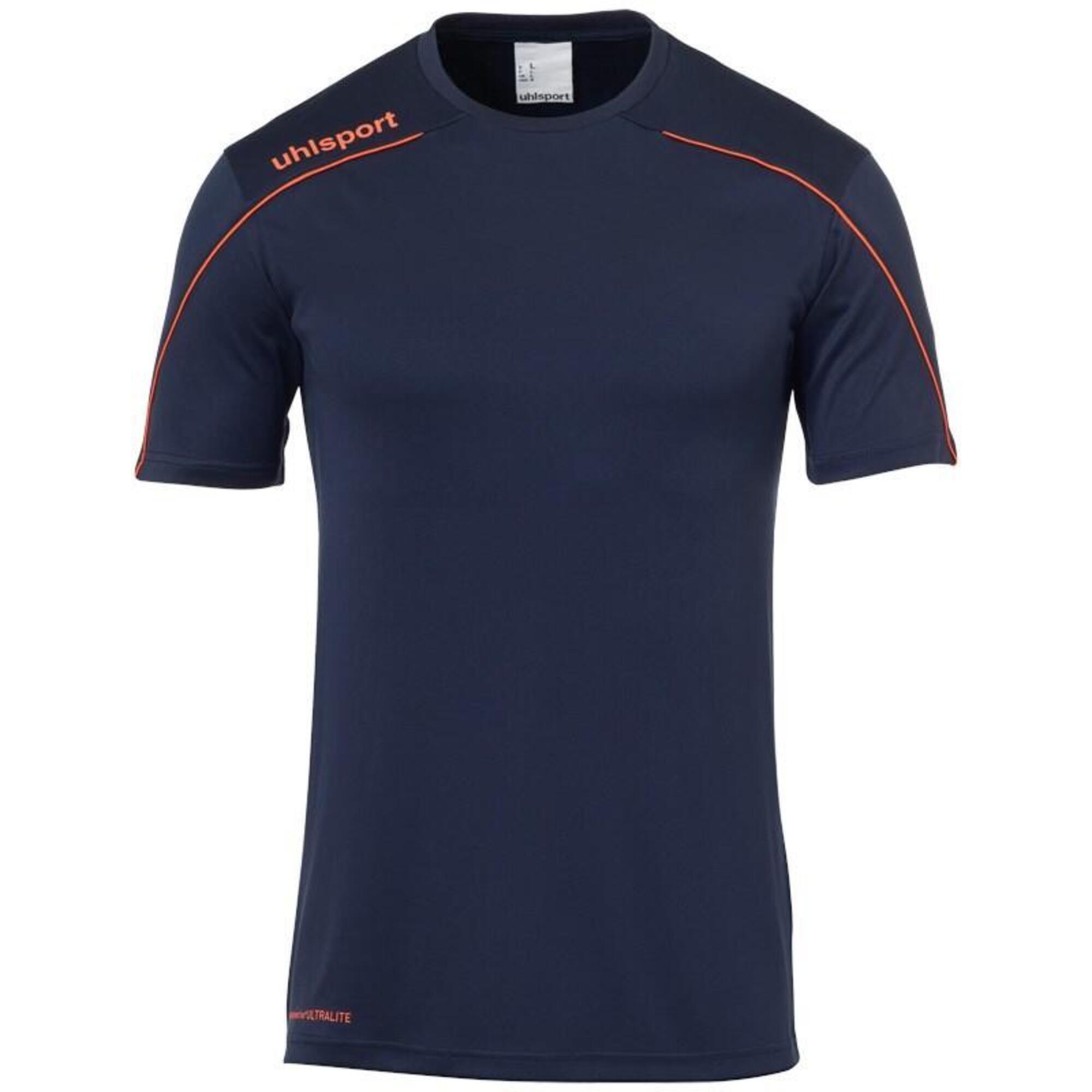 Uhlsport - Maillot Uhlsport Stream 22 - Maillot Manches Courtes - Bleu|rouge - 6 À 8 Ans - Decathlon