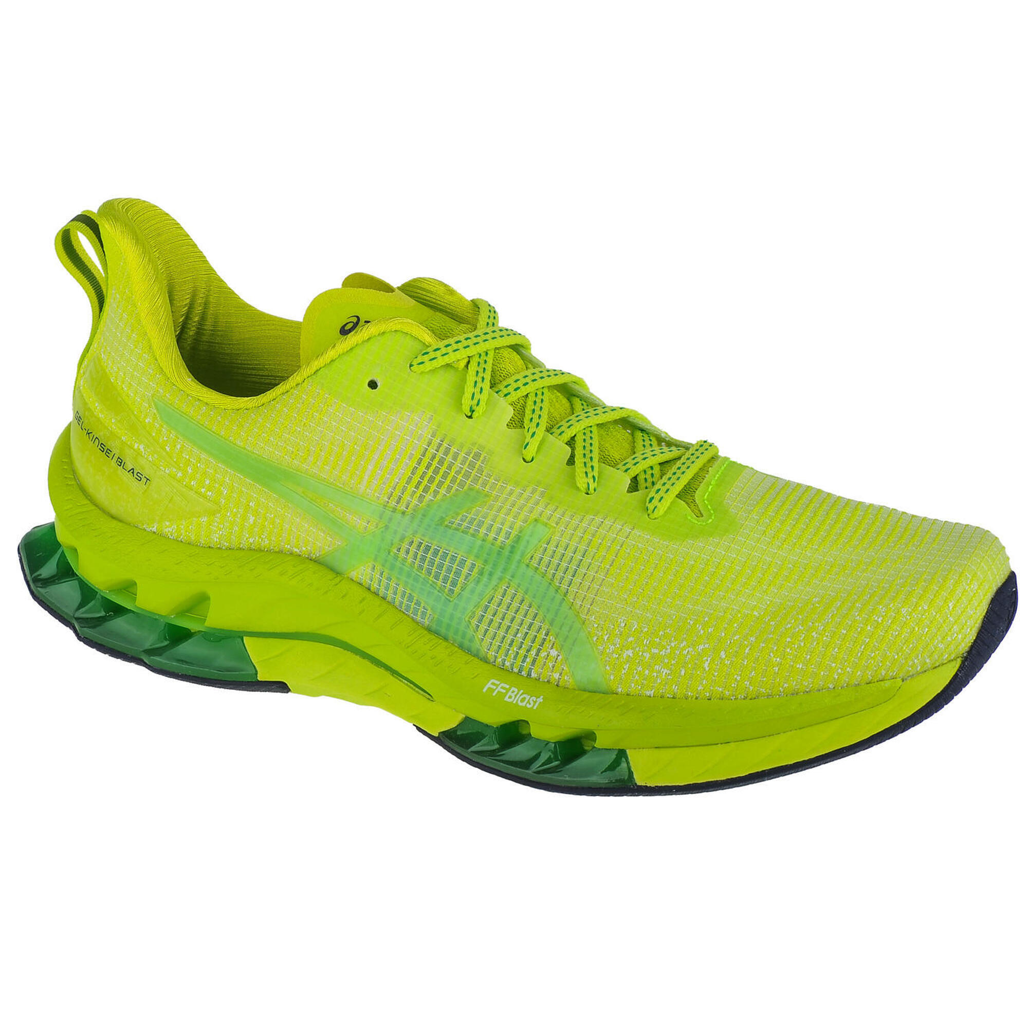 Asics - Chaussures Running Hommes Asics Gel-kinsei Blast - Chaussures De Sport - Jaune|vert - 44,5 - Decathlon