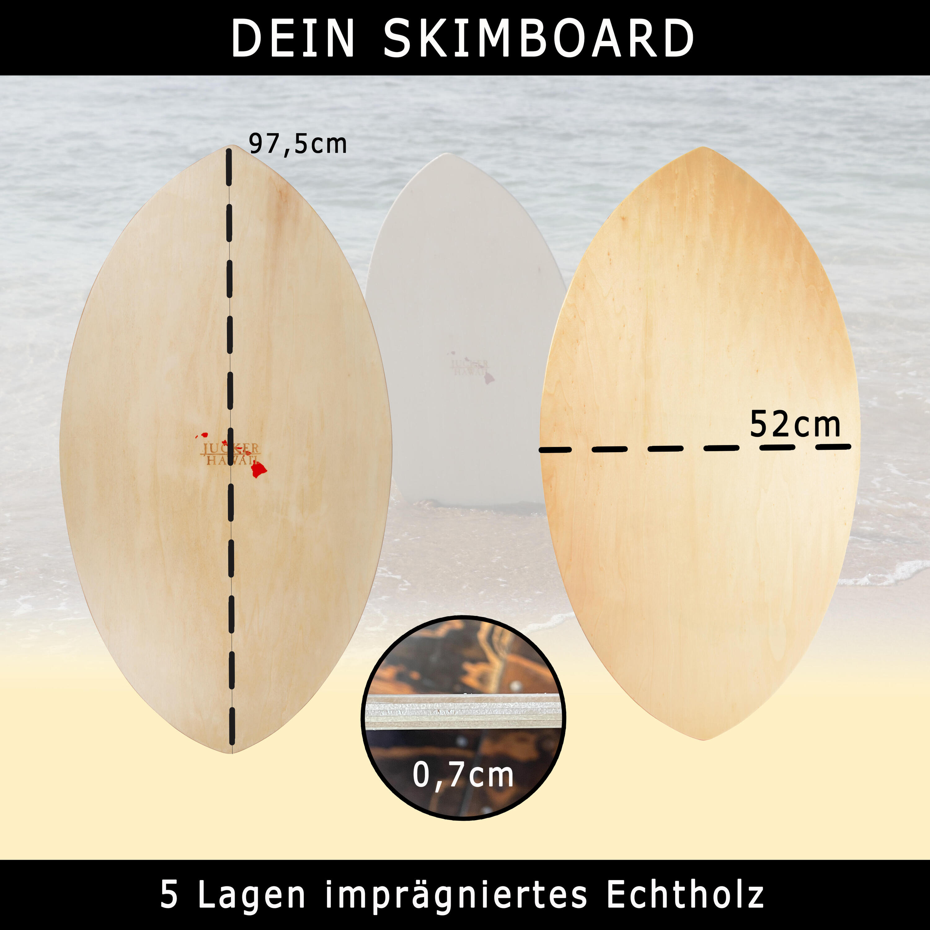 Skimboard OHANA 4/7