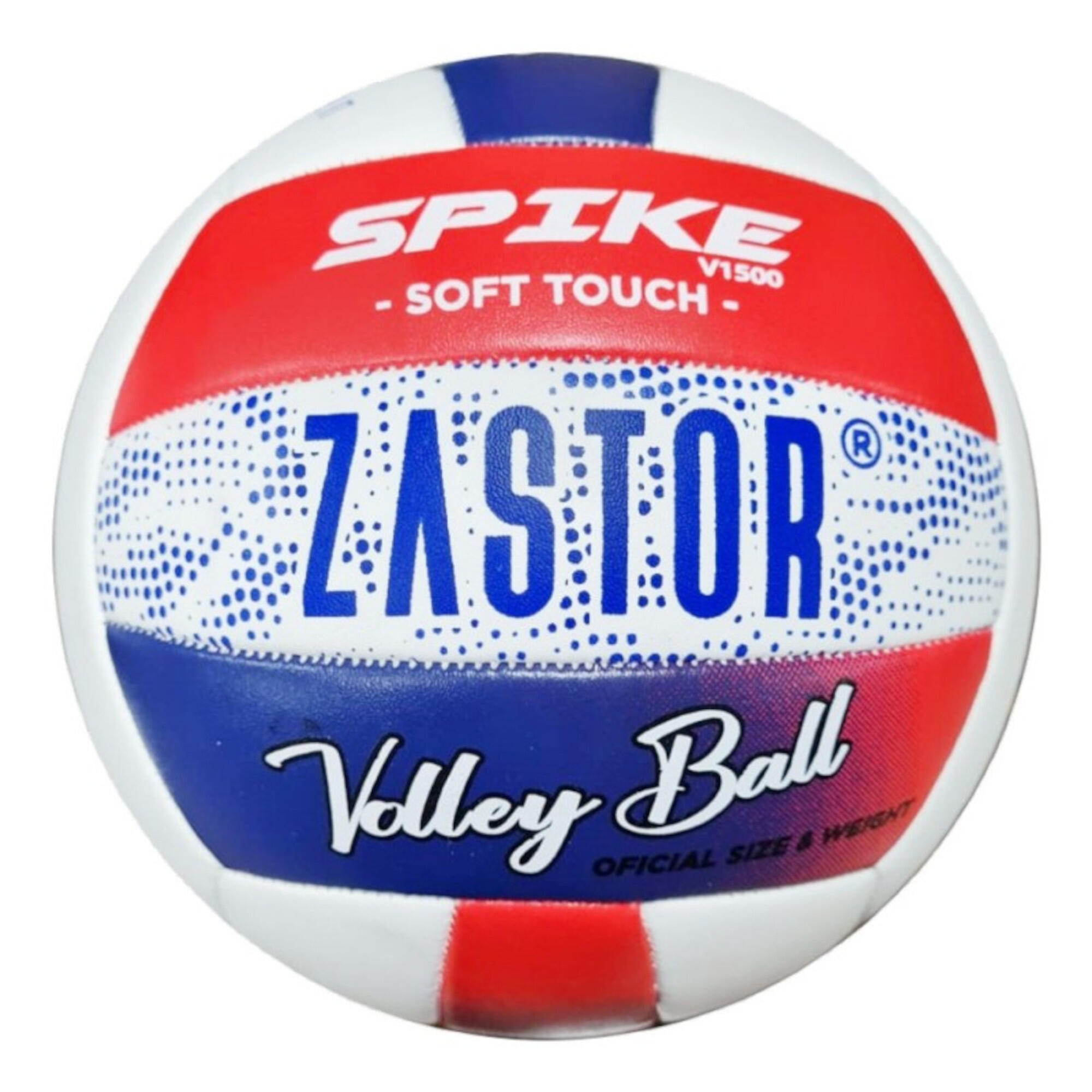 ZASTOR Balón voleibol Zastor SPIKE 4V1500 Rojo/Azul