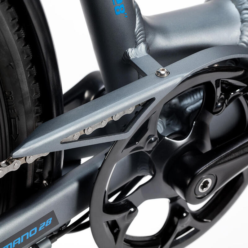 Bicicletă electrică de oraș semi-rigidă E28PRO - 28"