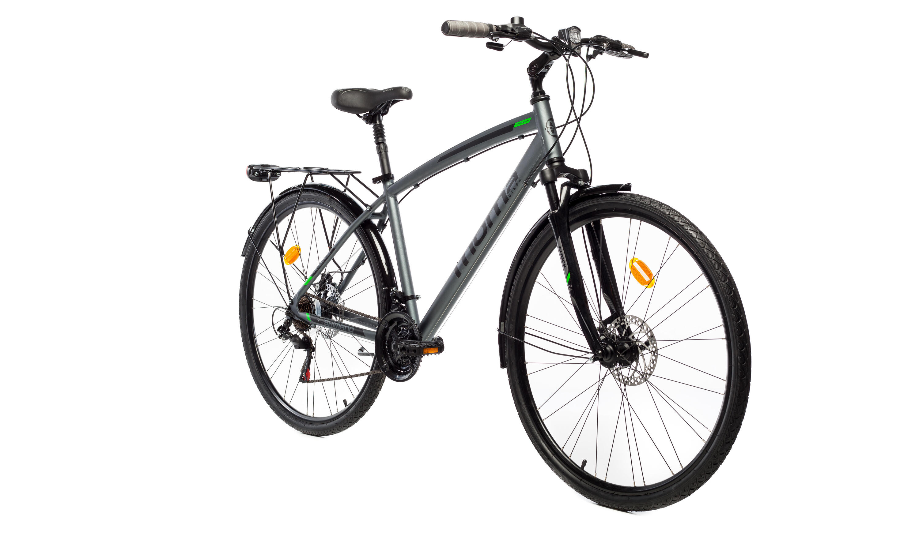 Bicicleta Full SHIMANO TREKKING PRO M 28", Alu, 21V, Susp. Delant. 2/7