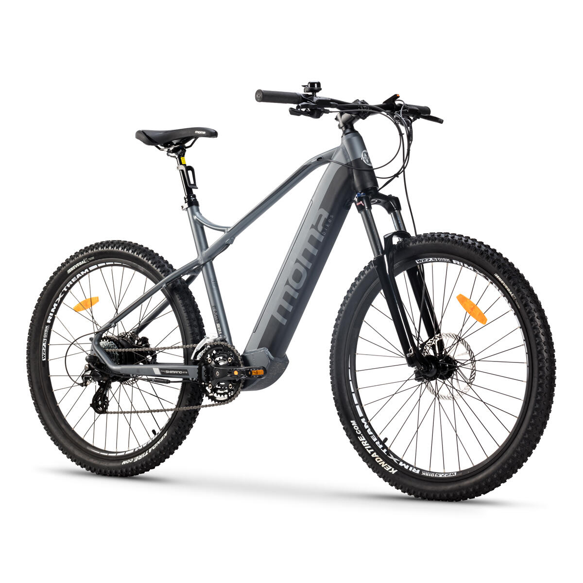 Bicicletta MTB Elettrica,E-27.5" , Unisex, Momabikes grigio 7/7
