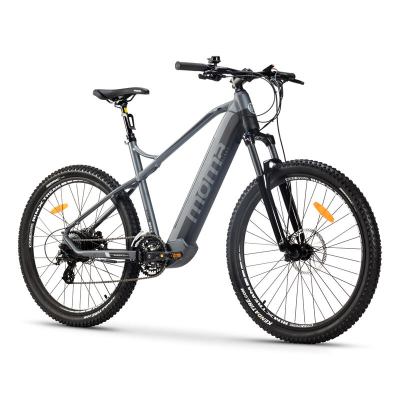 Bicicletta MTB Elettrica,E-27.5" , Unisex, Momabikes grigio