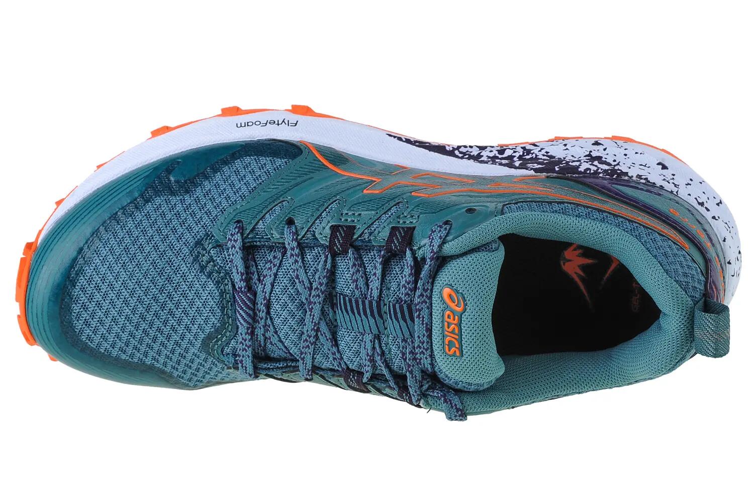 Scarpe da corsa Donna Asics Gel Trabuco vert in Italian is "verde". 3/4