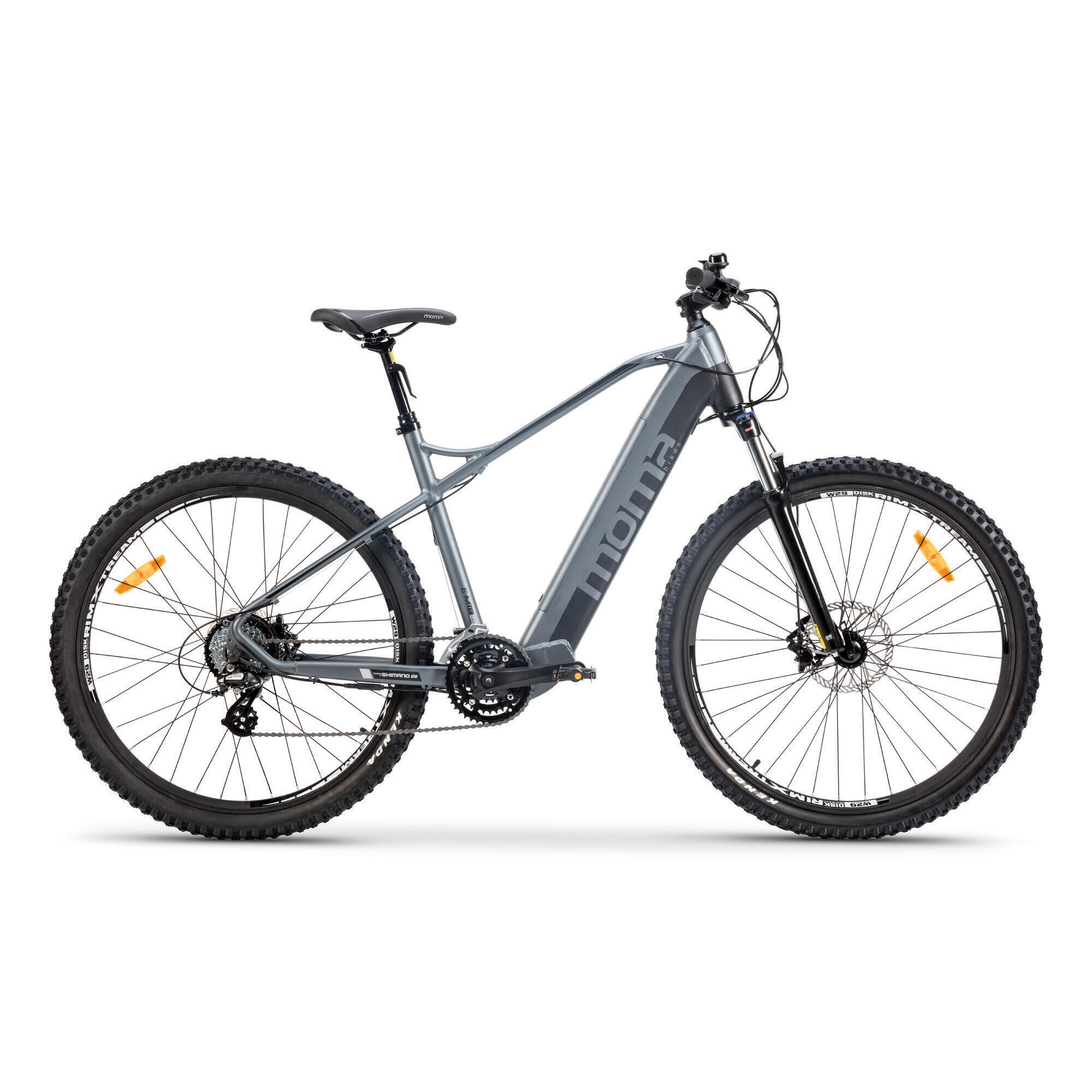 MOMA BIKES Second life E-MTB 29" Semi Rigid Electric MTB- Reichweite 120km - Ausgezeichnet