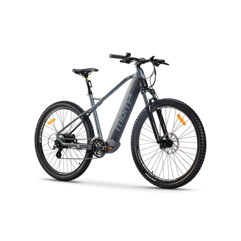 Bicicletta MTB Elettrica,E-29",Unisex, Momabikes grigio