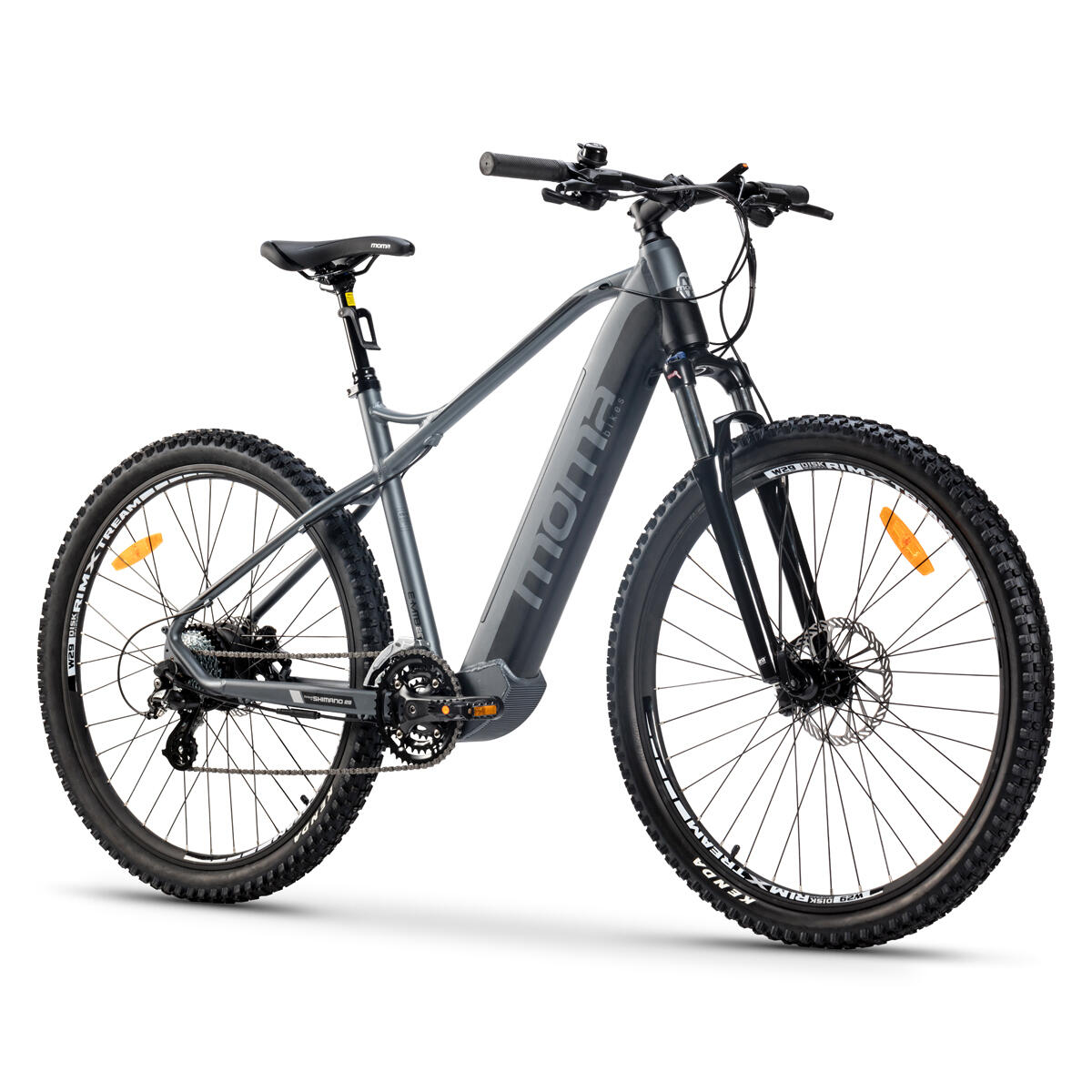 Bicicleta de Montanha Eletrica Semi rigida E MTB 29 MOMA BIKES Decathlon