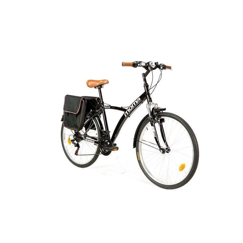 Vélo Trekking, HYBRID 26", Aluminium, SHIMANO 18V, Suspension Avant