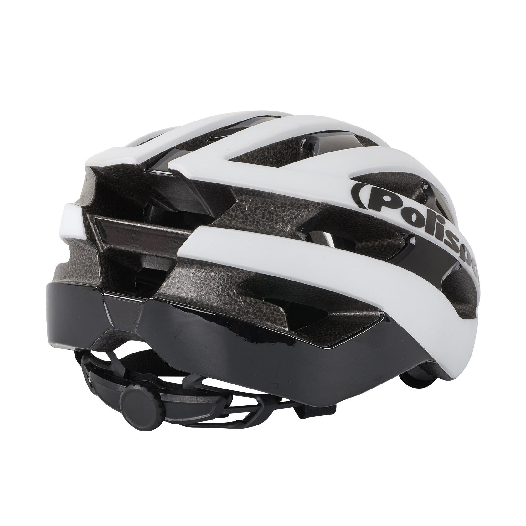 LIGHT PRO Casco de Ciclismo para Carretera y MTB Blanco Mate/Negro Brillante 2/5