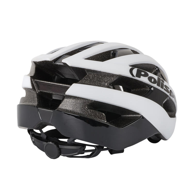 Casco da ciclismo da strada Light Pro Bianco opaco/Nero lucido