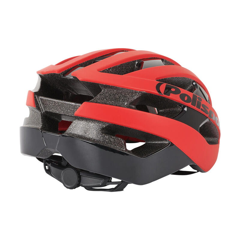 Casco da ciclismo da strada Light Pro Rosso opaco/Nero lucido