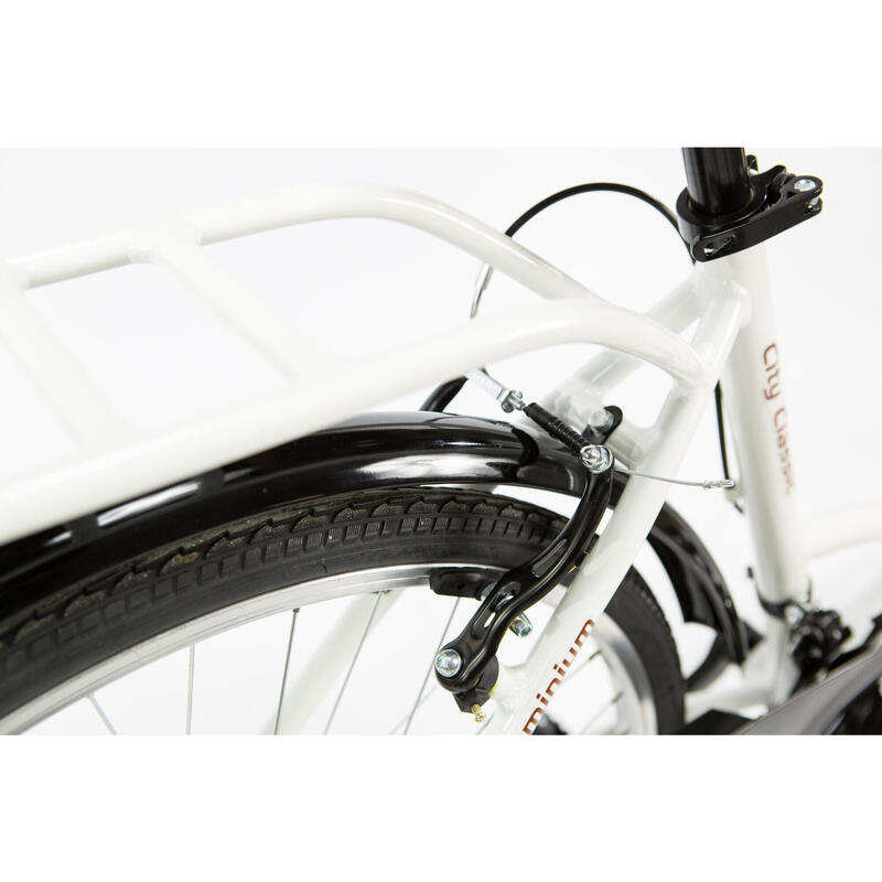 Bicicletta da Passeggio City Classic 26" , Unisex, Momabikes, bianco