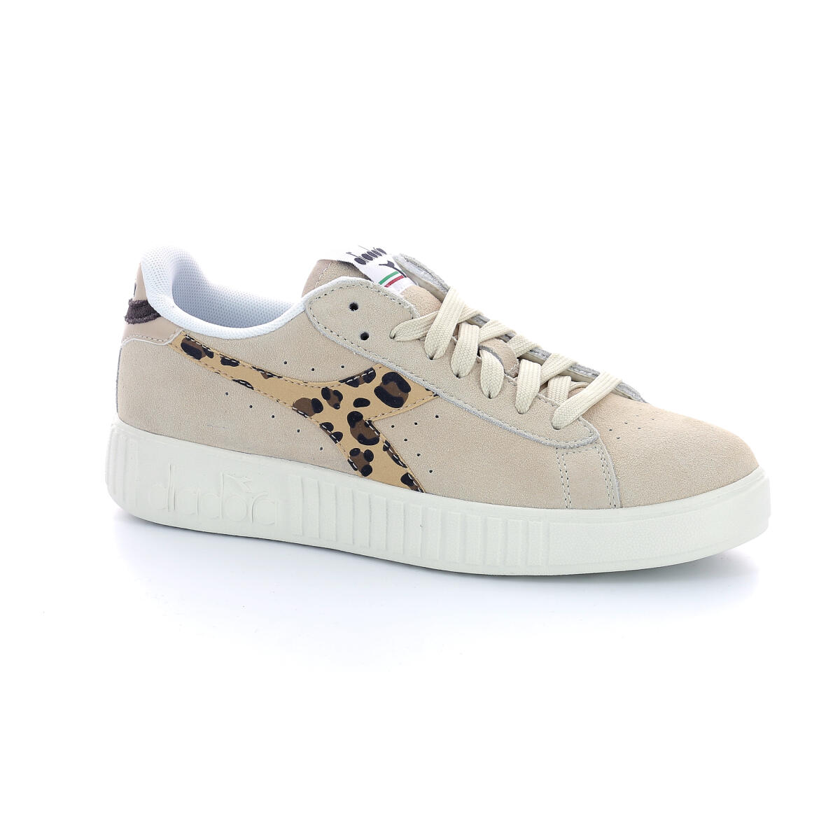Diadora Game Step Suede Animalier 501.178739 01 C8101 White/Parchment 2/7