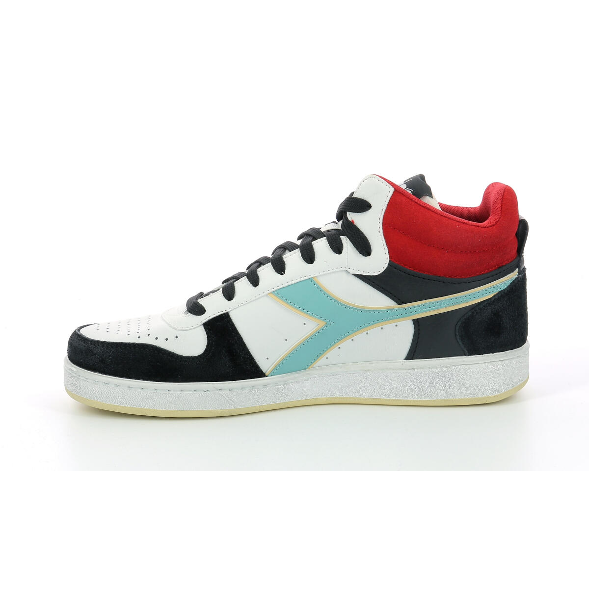 Diadora Magic Basket Demi Legacy 501.179009 01 D0096 White/Black/Lychee 4/5