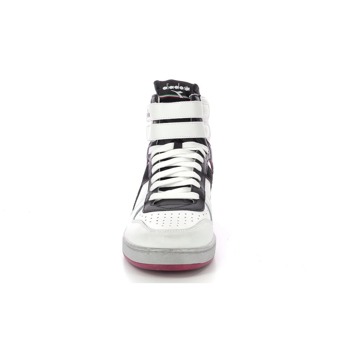 Diadora Magic Basket Mid Icona Leather 501.178566 01 C5019 White/Red Granata 5/5