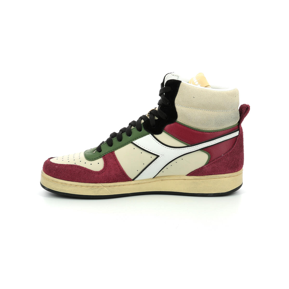 Diadora Magic Basket Mid Legacy 501.179008 01 C9986 Cloud Cream/Rhubarb/Black 4/6
