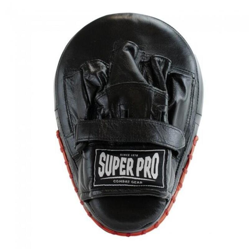 Super Pro Flat Hook and Jab Lederen Handpads