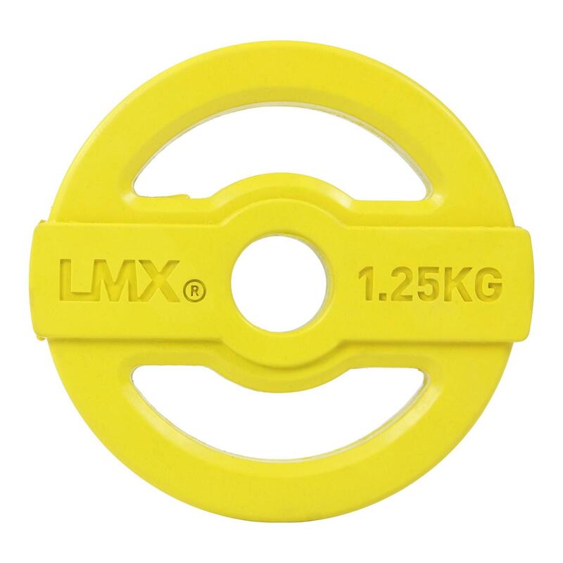 Lifemaxx Studio Pump Disc Halterschijf - 30 mm - 1,25 kg - Geel
