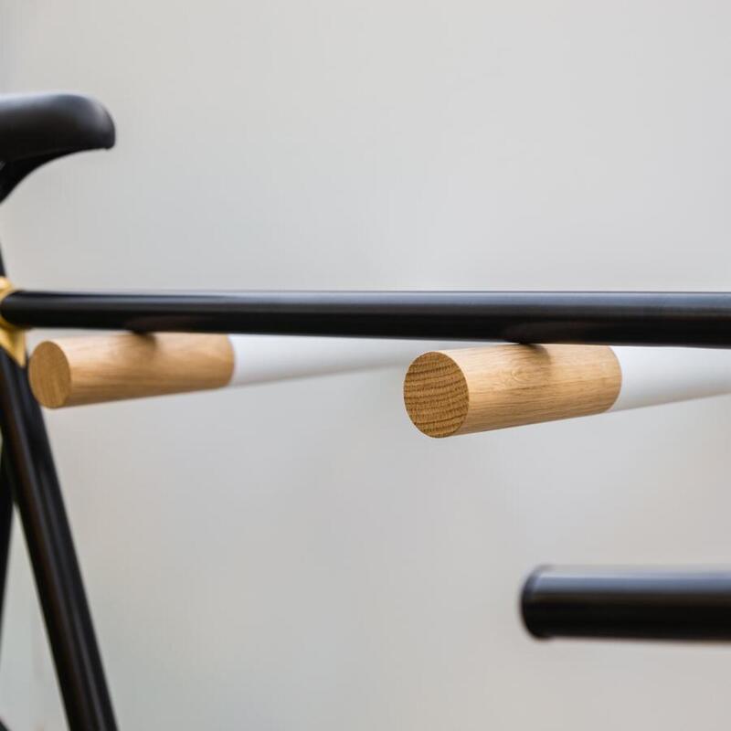 Soporte de bicicleta Duetto Wood Natural