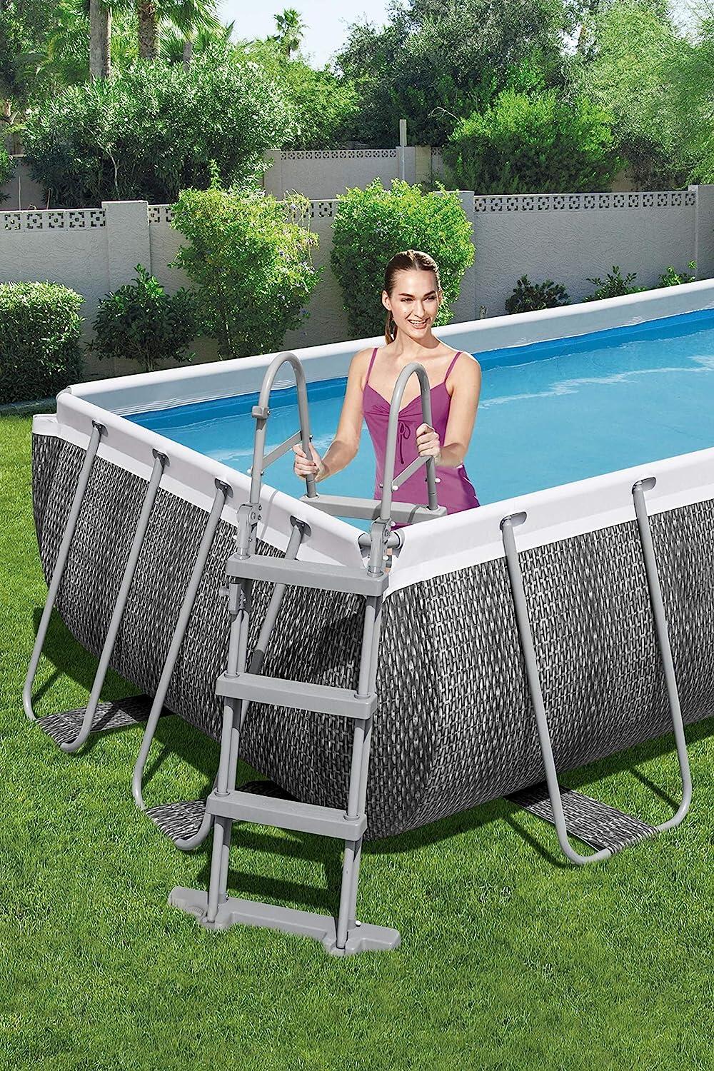 Scala da piscina 107 cm Bestway 6/6