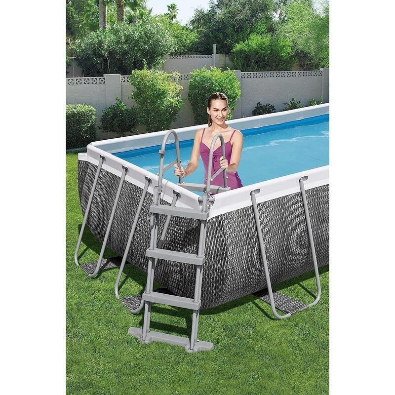 Bestway Flowclear Échelle de Piscine Hors Sol 107 cm