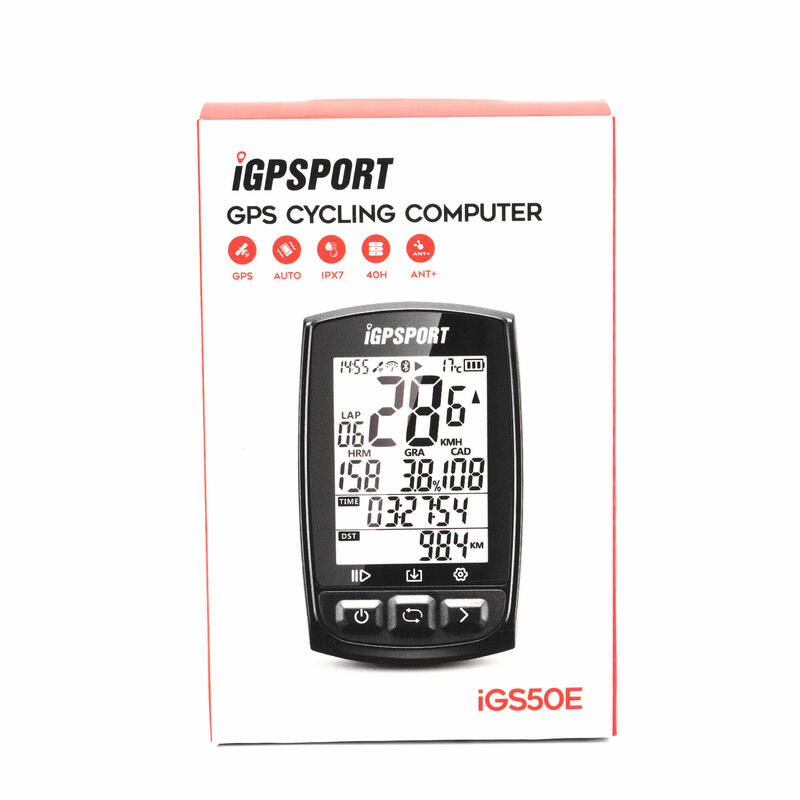 Compteur vélo iGPSPORT iGS50E GPS