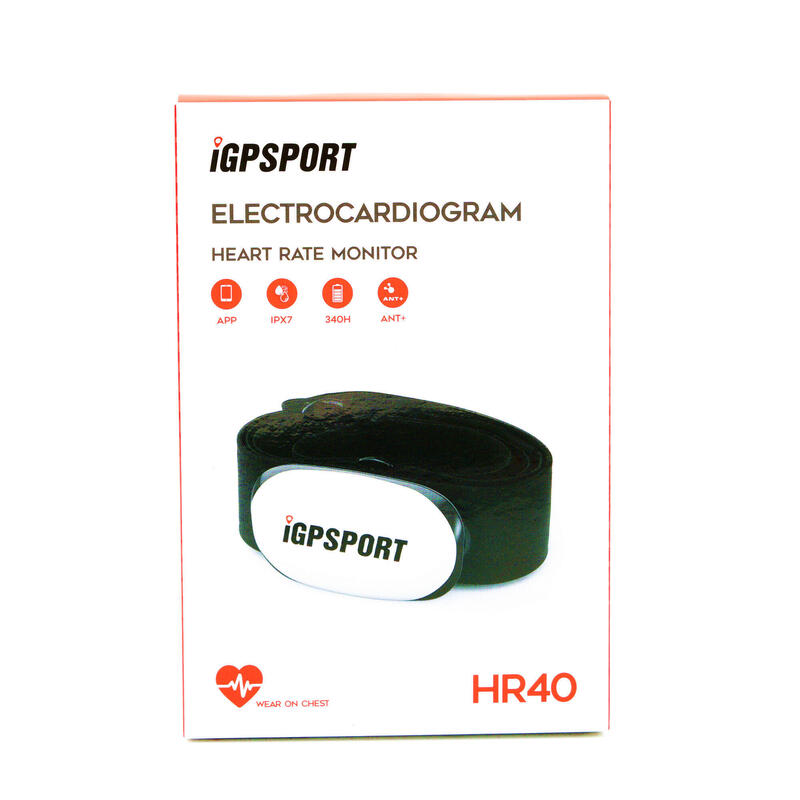 Capteur fréquence cardiaque IGPSport HR Runner ceinture ANT+ - Accessoire  vélo sur La Bécanerie