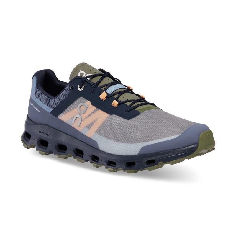 Zapatillas Trailrunning Hombre - ON Cloudvista  - Midnight | Olive