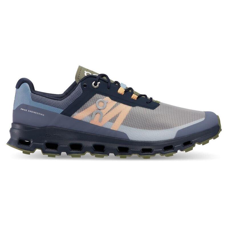 Zapatillas Trailrunning Hombre - ON Cloudvista  - Midnight | Olive