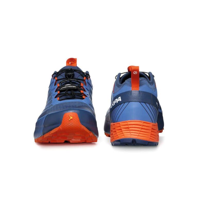 Zapatillas Trailrunning Hombre - SCARPA Ribelle Run GTX - Blue/Spicy Orange