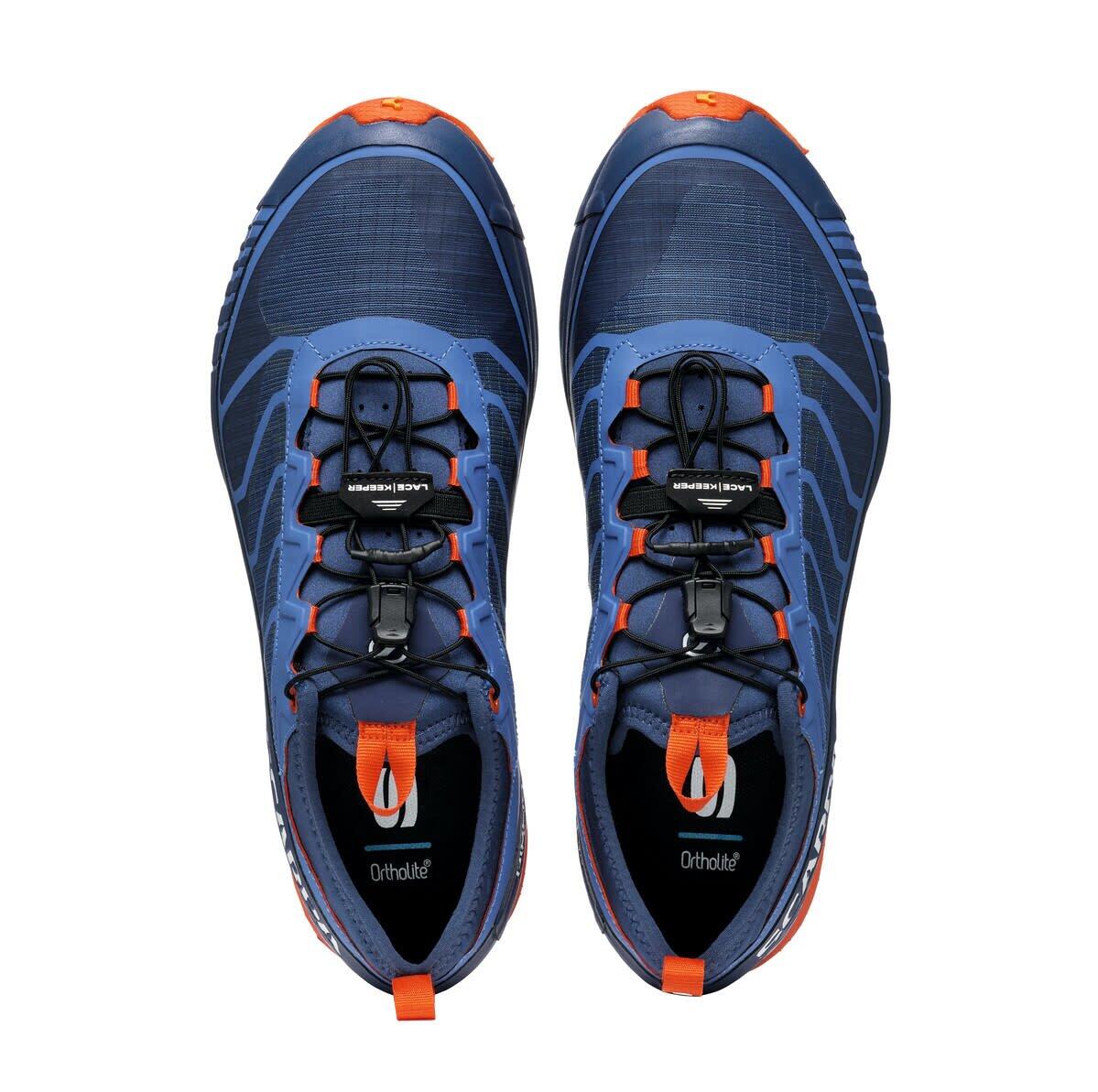 Chaussure Trail Homme - SCARPA Ribelle Run GTX - Blue/Spicy Orange 7/7