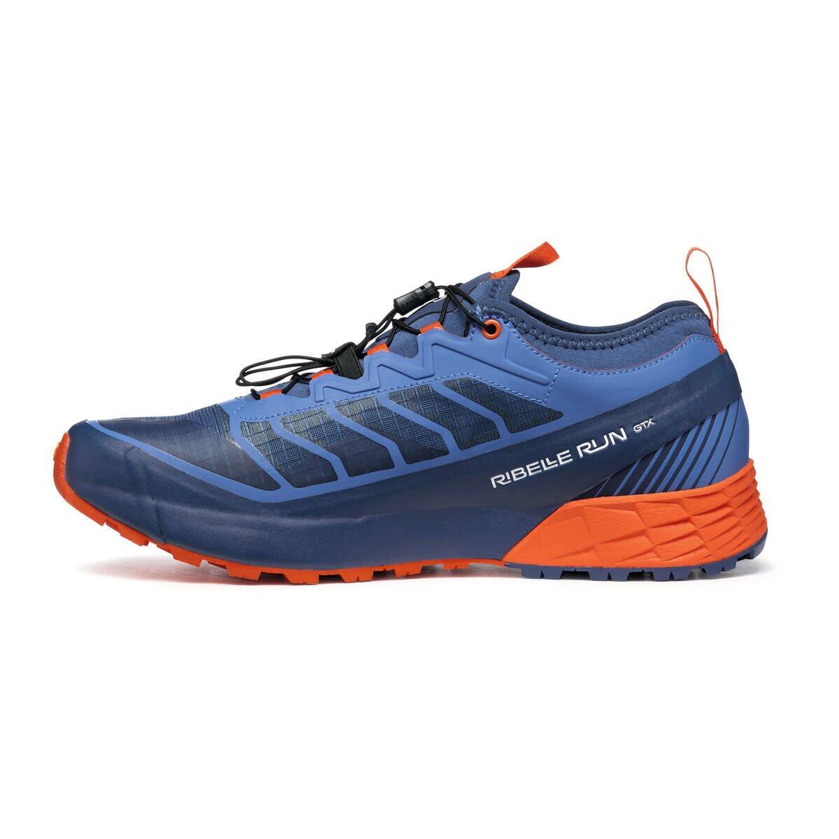 Chaussure Trail Homme - SCARPA Ribelle Run GTX - Blue/Spicy Orange 4/7