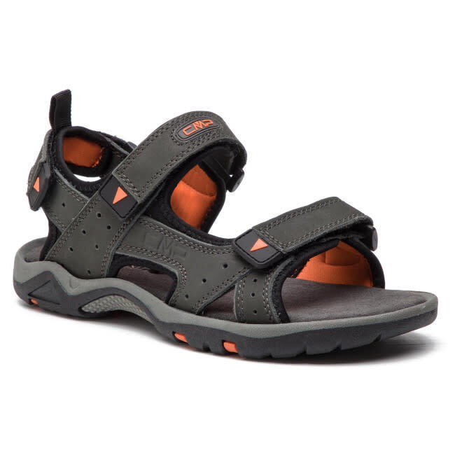 Sandalias Y Chanclas Hombre Almaak Sandal Dark Grey Orange