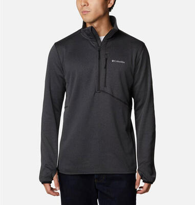Fleecevesten truien heren - columbia park view fleece - black