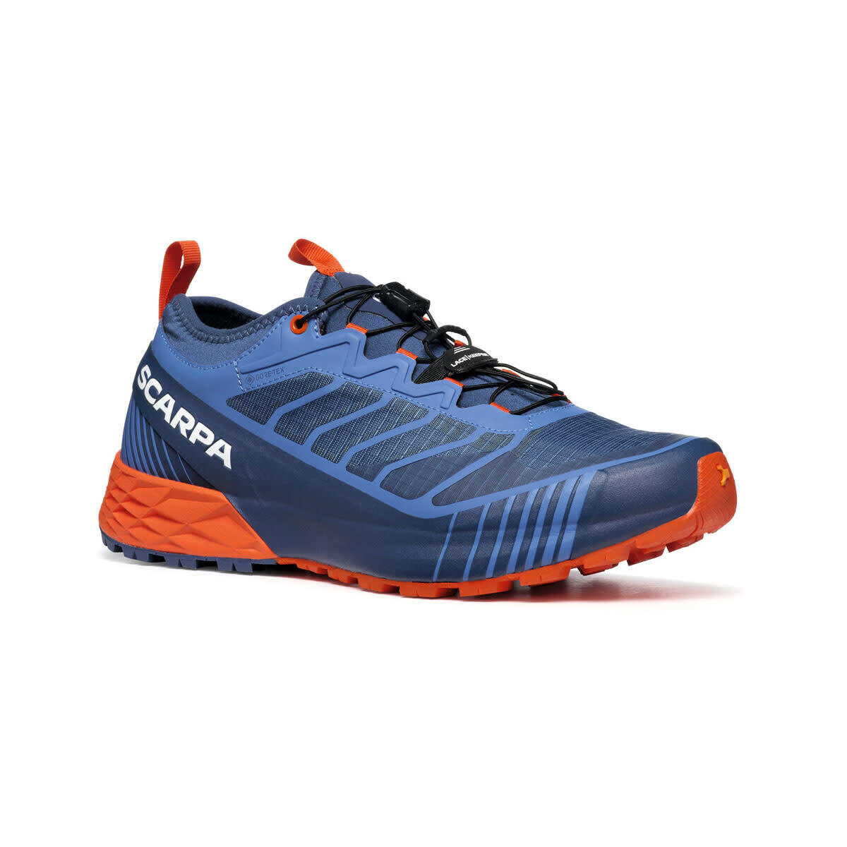 Chaussure Trail Homme - SCARPA Ribelle Run GTX - Blue/Spicy Orange 2/7