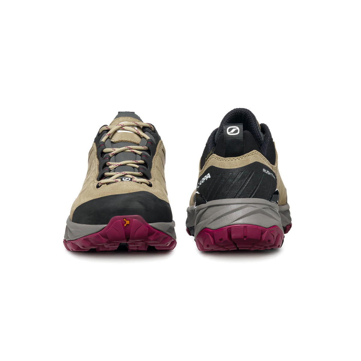 Wanderschuhe Bergwandern Damen Rush Trail GTX - schwarz 5/6