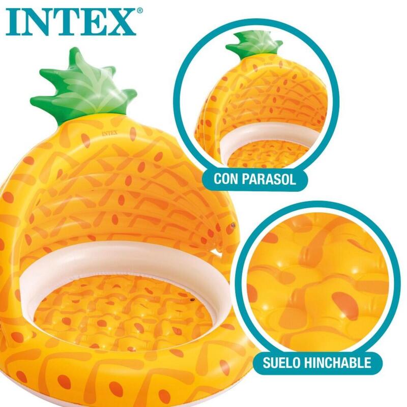 Intex 58414NP - Piscina Baby Ananas, 102x94 cm