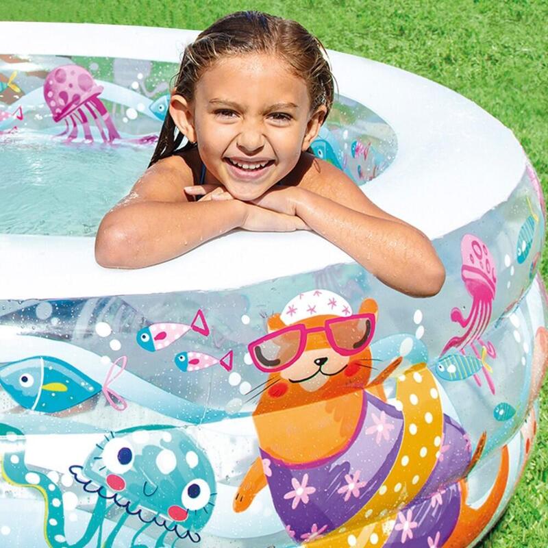 Piscina insuflável Intex aquário 152x56 cm - 318 l