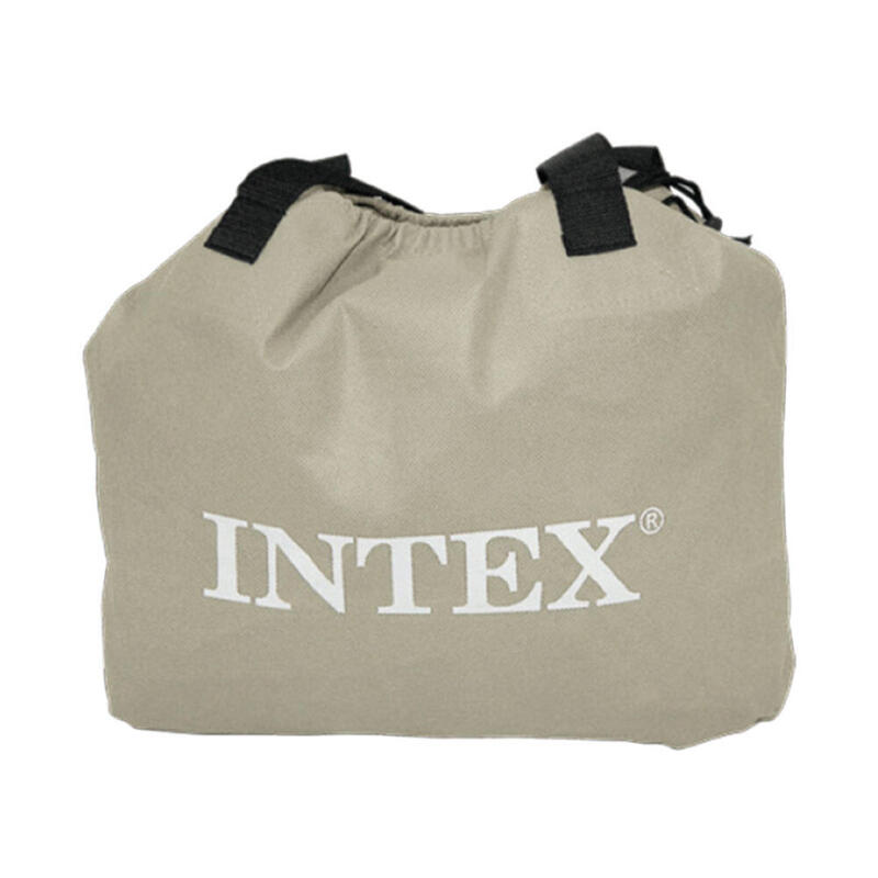 Intex 64418ND - Materasso Comfort Plush Hise Rise Autogonfiante, 152x203x56 cm