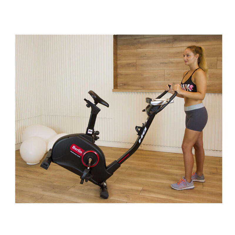 Hometrainer -  cardio versterkte structuur - Berlin SC100 zwart