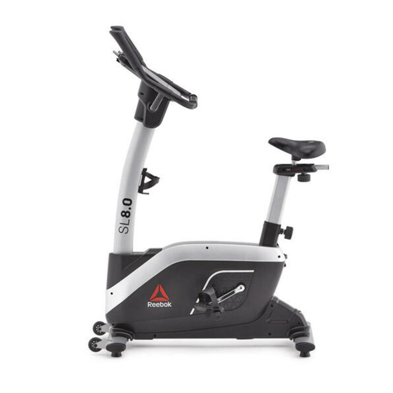 Heimtrainer - stabiles und komfortables cardio - SL8.0 silber