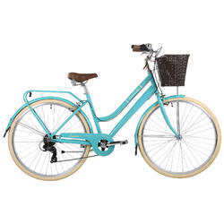 vintage bike with basket womens