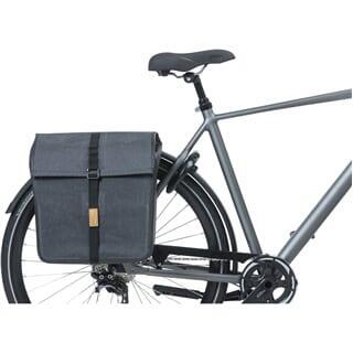 Dubbele Fietstas Urban Dry 50 Liter 36 X 17 X 42 Cm - Houtskool Melee