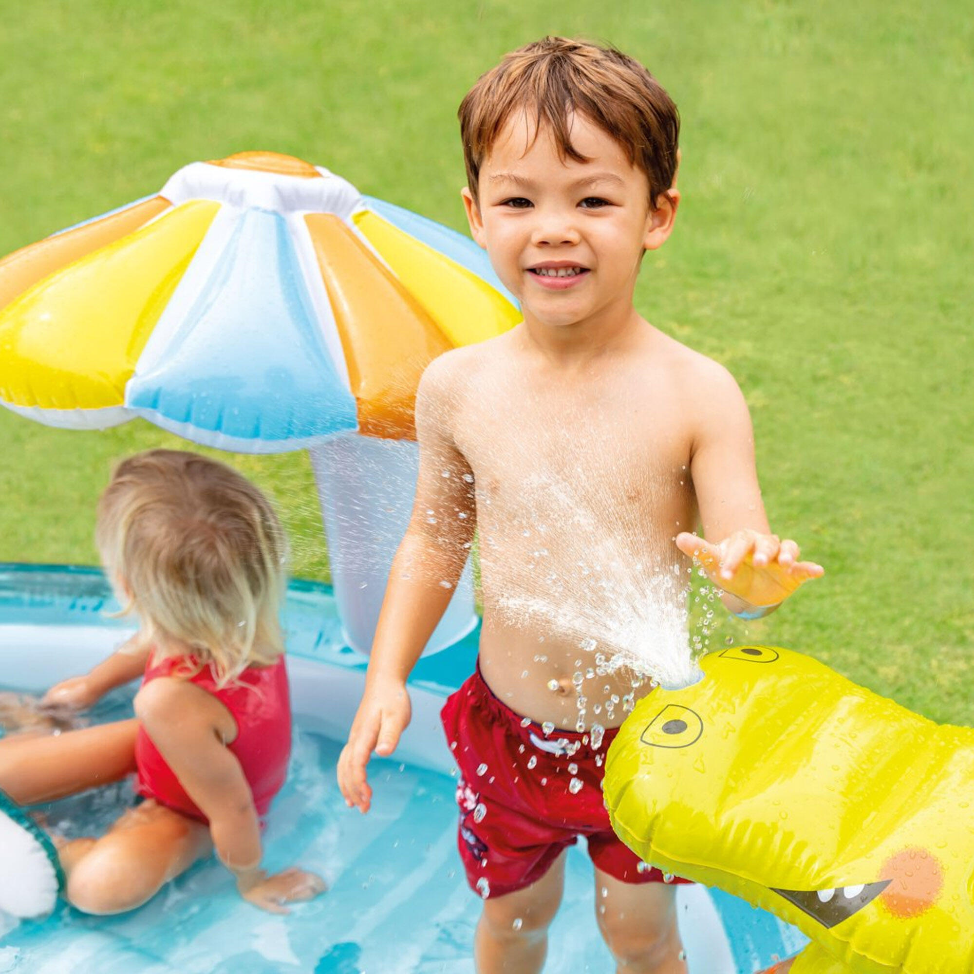 Intex Opblaasbare play center Gator 4/7