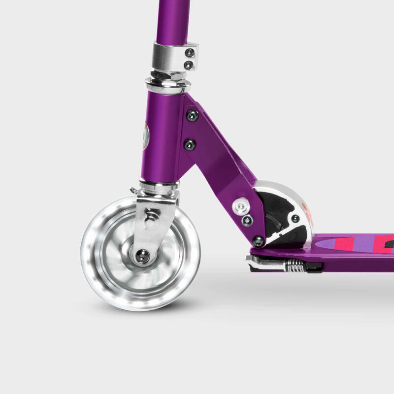 Trottinette enfant Micro Sprite Violet LED