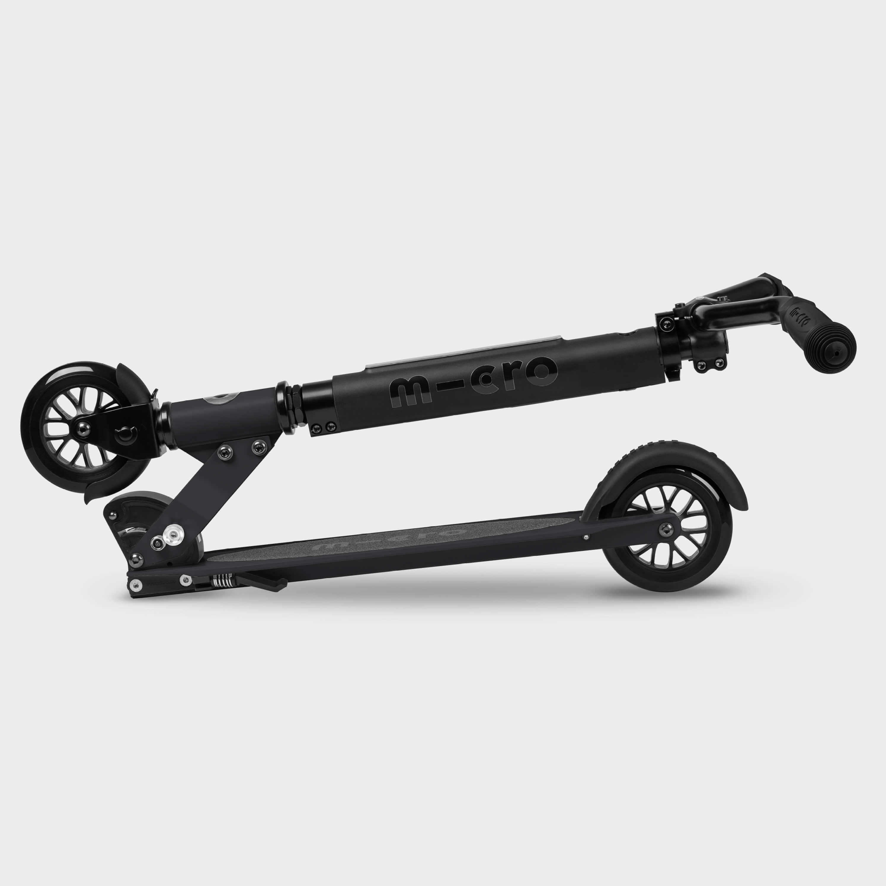 Sprite Deluxe Scooter with Light up Stem: Black 3/7